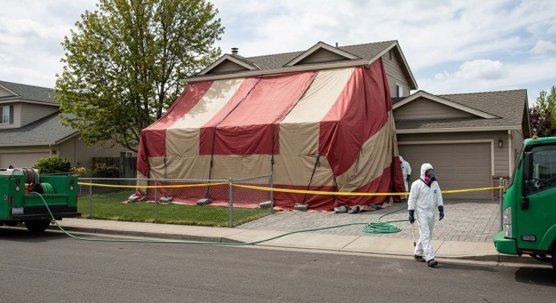 Tent Fumigation in Ann Arbor, MI