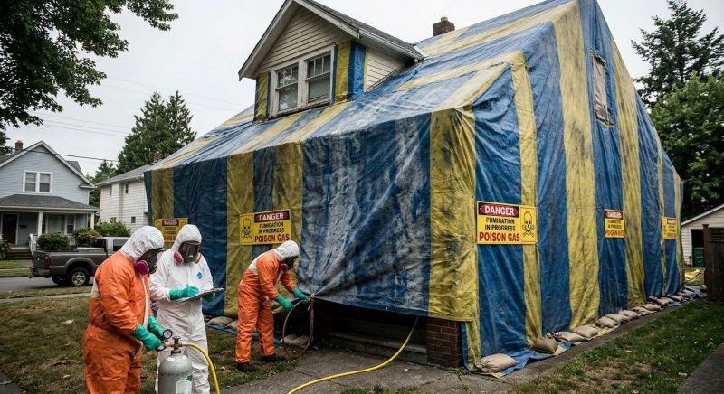 Tent Fumigation in Winston Salem, NC