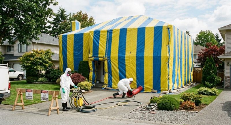 Termite Tenting in Columbus, OH